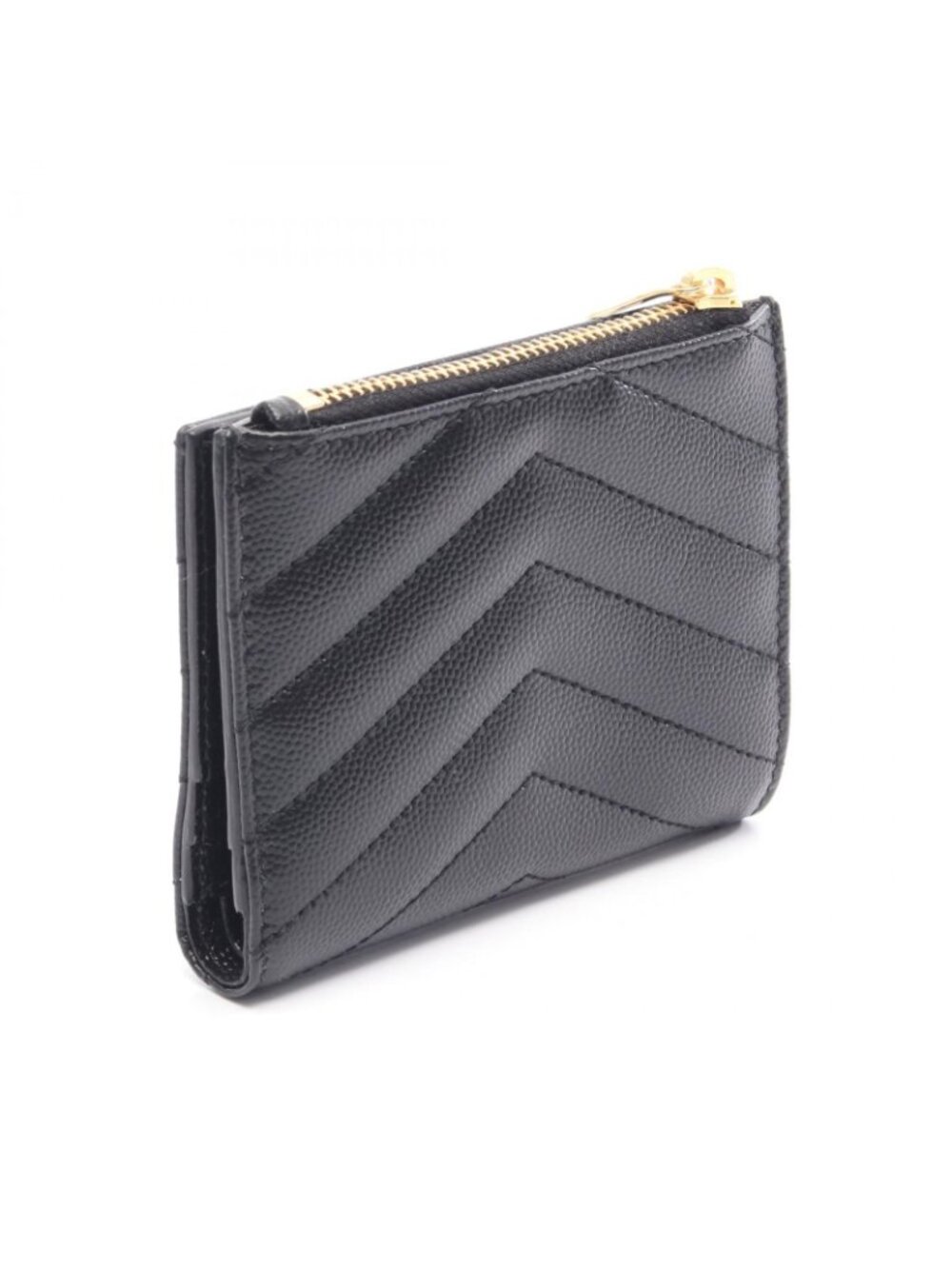 ★SOLD★ Saint Laurent Paris Bifold Wallet Monogram Leather - Picture 2 of 5